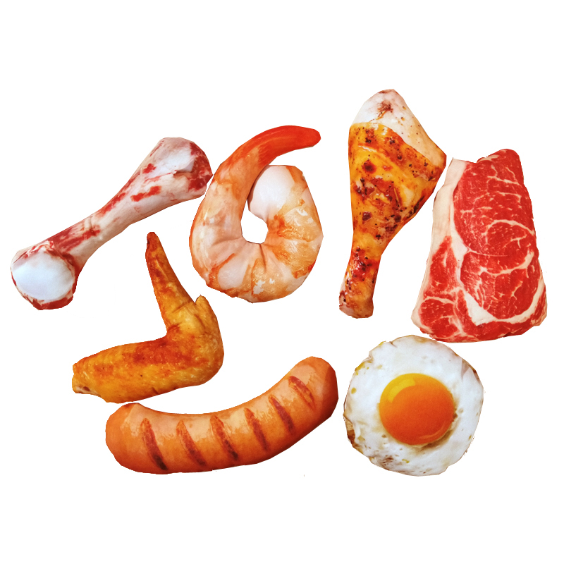 RTS Large Size Anti Bite Creative Simulation Vegetable Puppy Squeaky Pet Chewy Dog Cat Toys