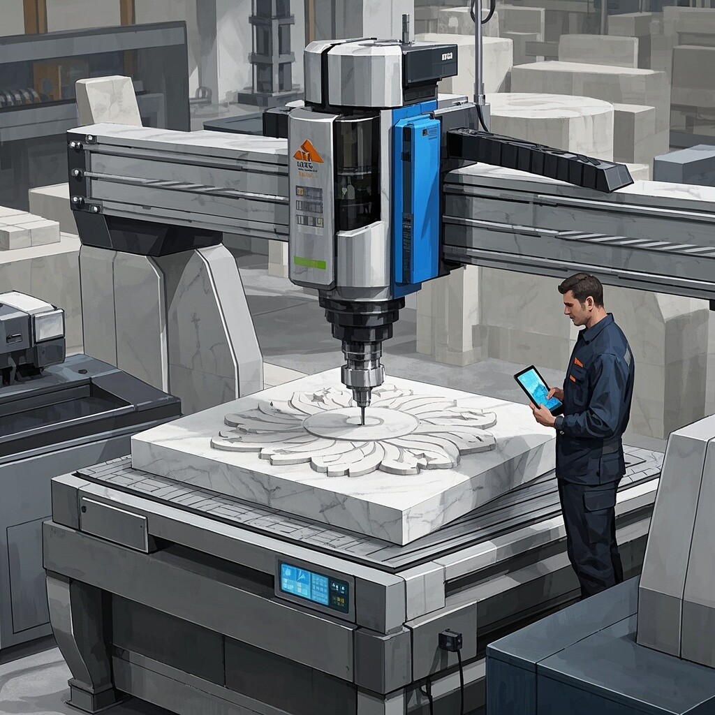 CNC Engraving Machine: Perfect for Detailed Stone Work