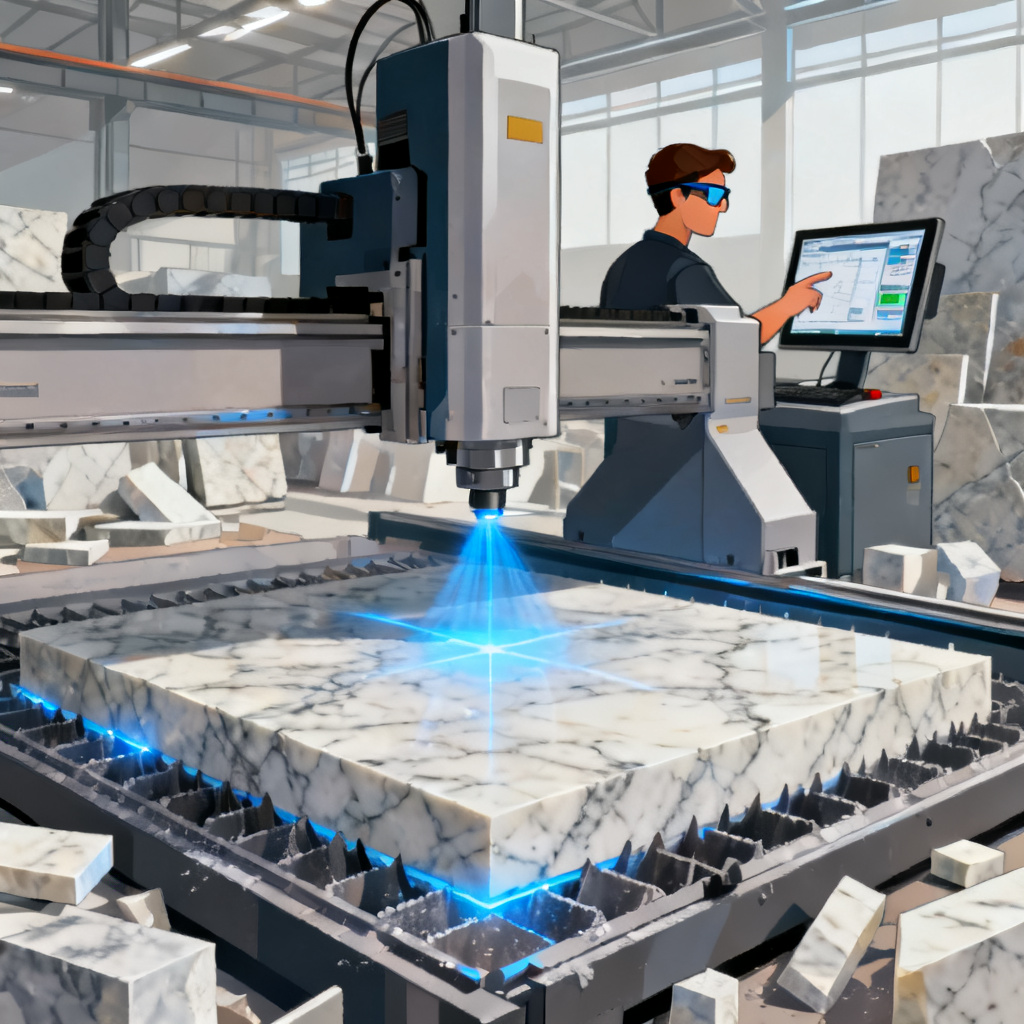 How Laser Height Measurement Improves Accuracy in CNC Stone Cutting Operations How Laser Height Measurement Improves Accuracy in CNC Stone Cutting Operations