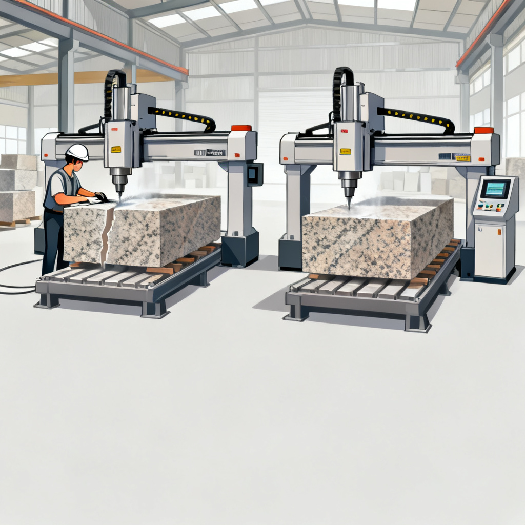 Efficiency Comparison: 4 Axis CNC vs 5 Axis CNC Bridge Saw for Stone Cutting Projects