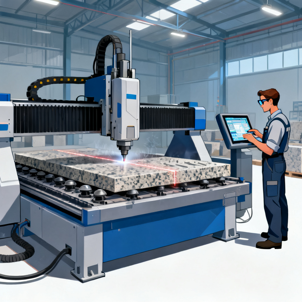 How a stone processing center reduces manual handling and improves edge consistency by 37%