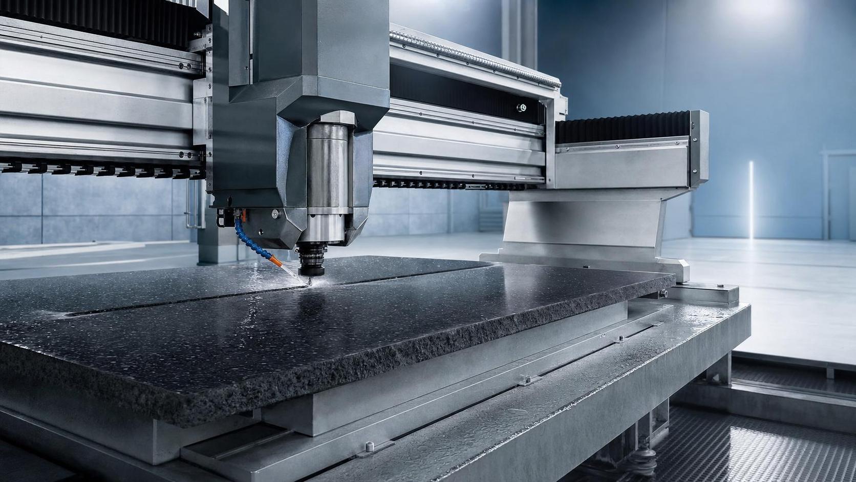 CNC Bridge Saw Accuracy Explained: Spindle Power, Axis Travel, and Table Size