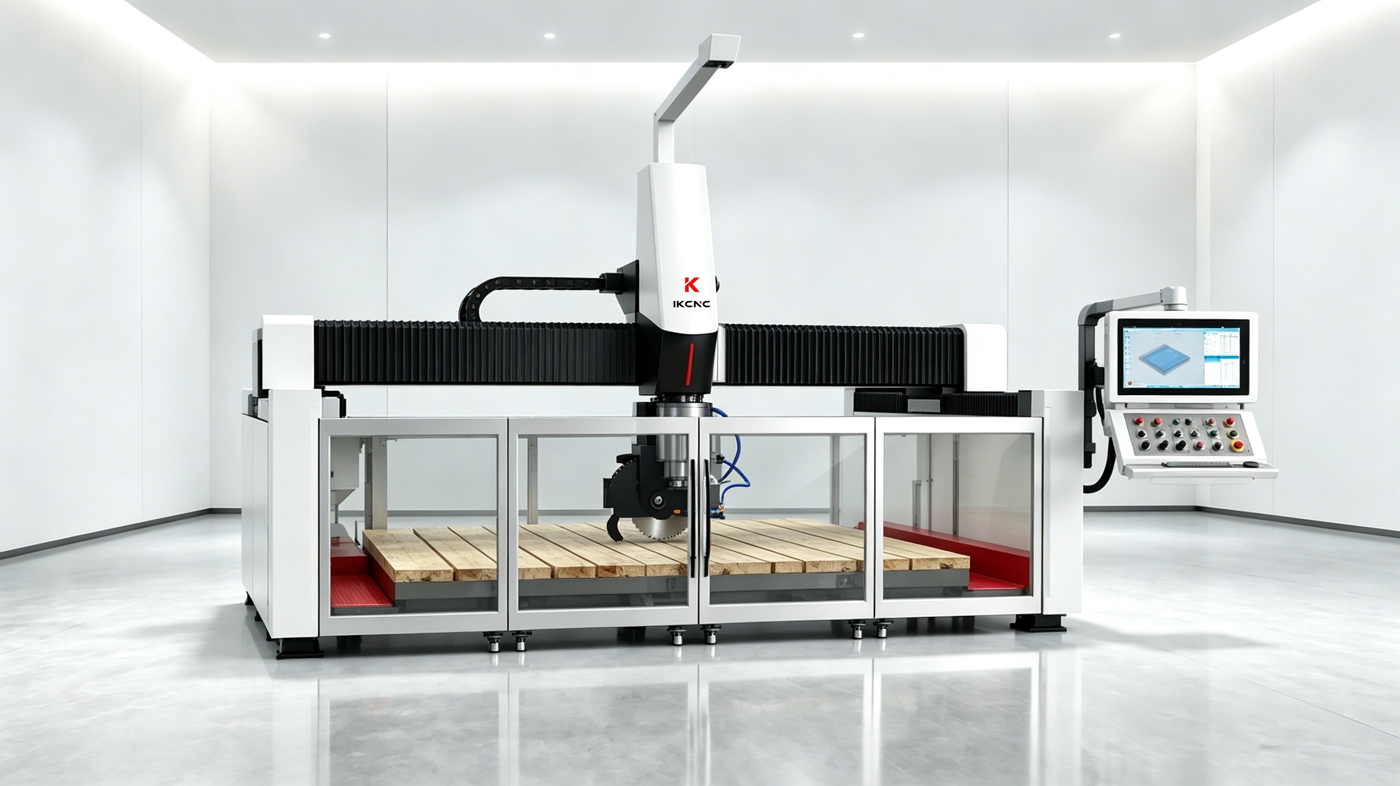 5 Axis CNC Bridge Saw