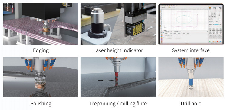 Stone processing center Stone processing center