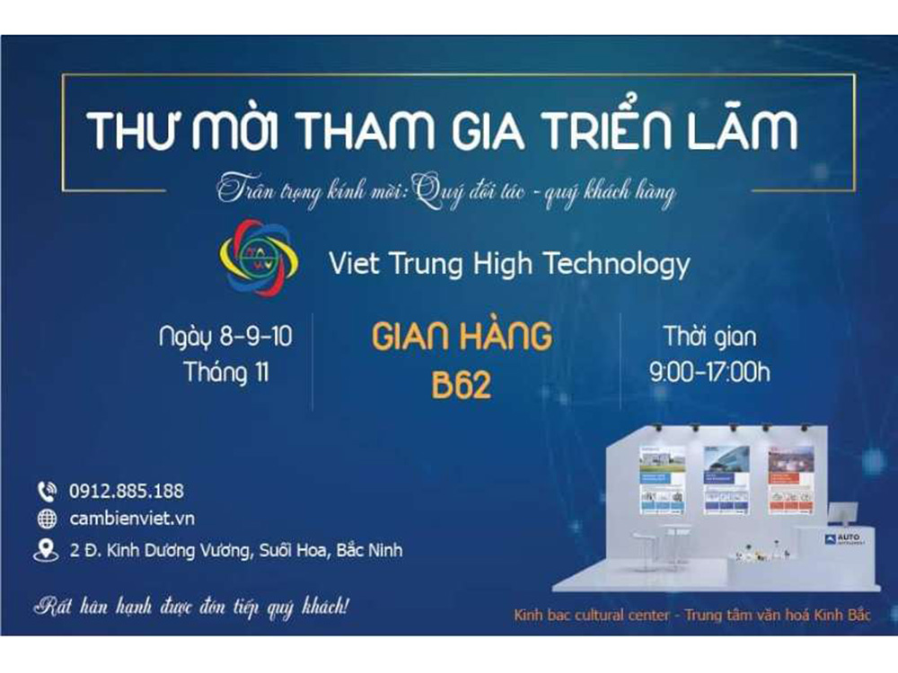 Our Agents will Participate in VIETNAM INDUSTRIAL AUTOMATION FIESTA 2023 Our Agents will Participate in VIETNAM INDUSTRIAL AUTOMATION FIESTA 2023