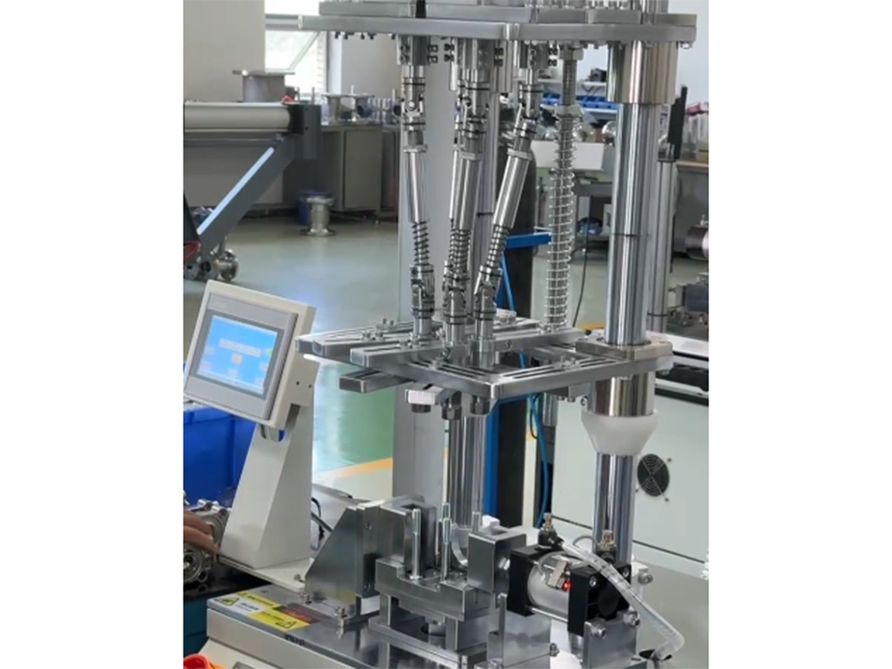 Automatic Bench Locking Screw Machine