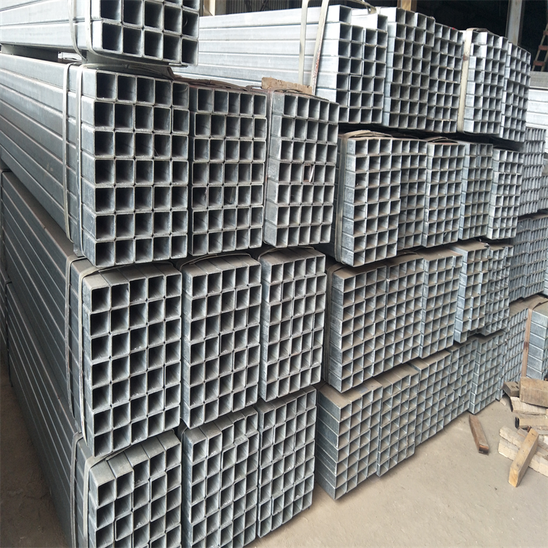 Q195-Q345 Galvanized Steel Square Tube