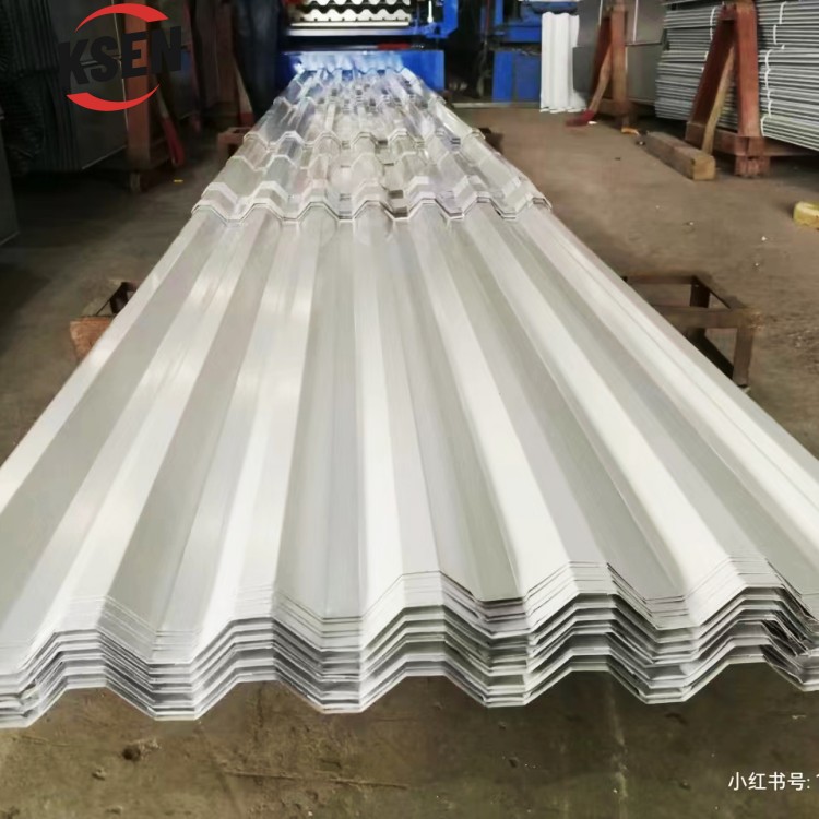  PPGI Roof Plates 0.23mm 0.25mm Corrugated Prepainted Galvanized Steel Zinc Roof Tiles