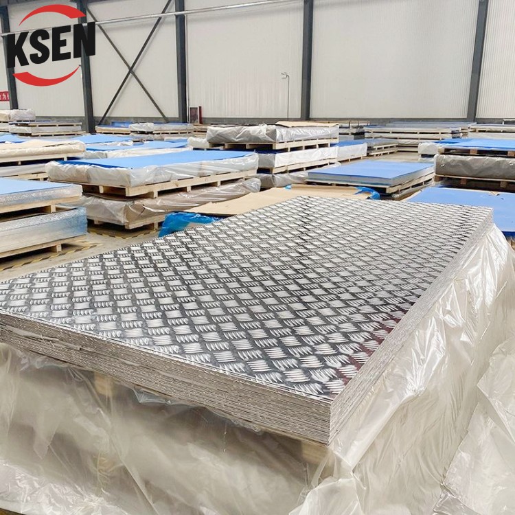 Checkered Pattern Aluminum Plate Sheet 1060 3003 For Decoration