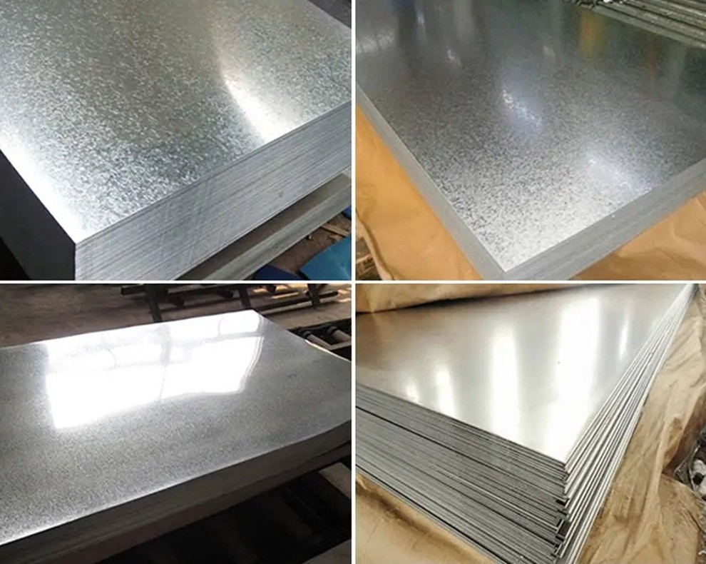 Big Spangle Galvanized Steel Sheet Display.jpg
