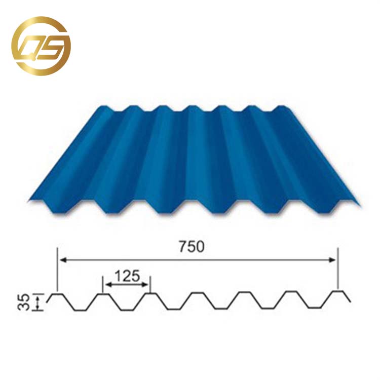 Color Coated Steel Corrugated Sheet