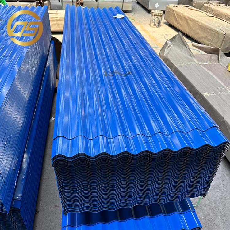 PE Color-coated Galvalume Corrugated Sheet