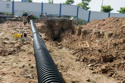 Zhumadian Xincai Road Pipe Network Project