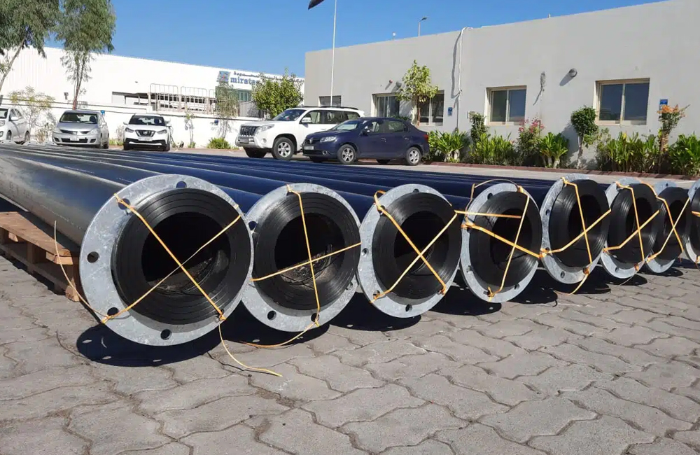 Polyethylene Dredging Pipe Floats Pipeline HDPE Dredging Sand Slurry 160Mm 6 Inch Customizable