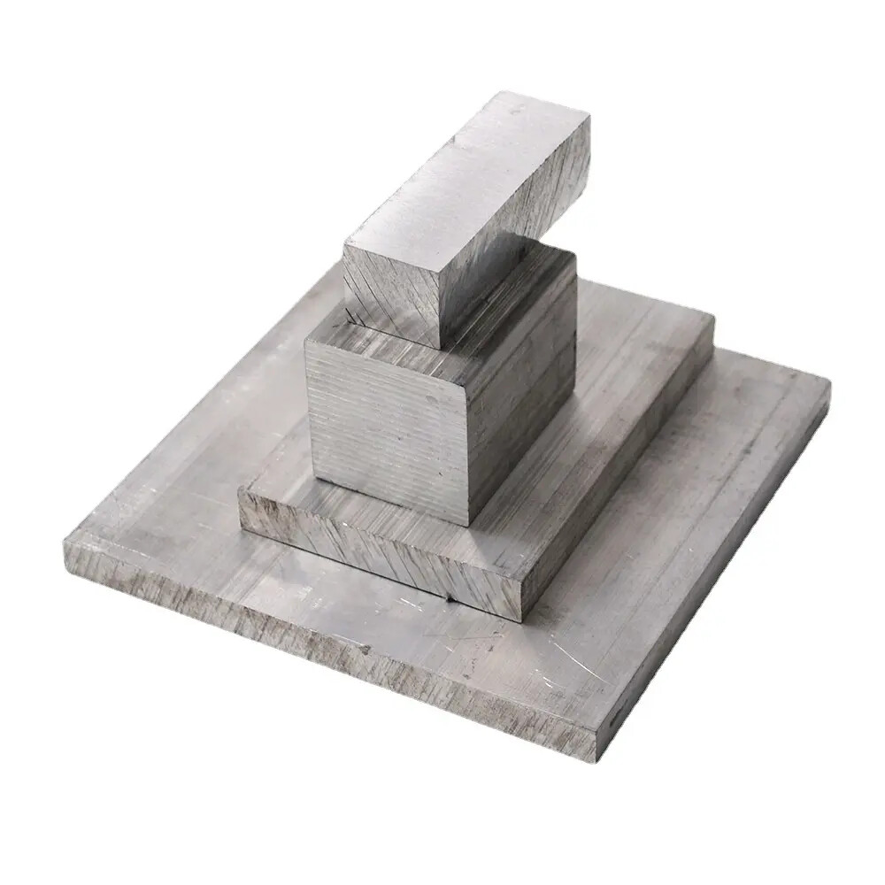 Barra cuadrada de aluminio 