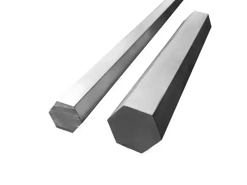 Barra hexagonal de aluminio