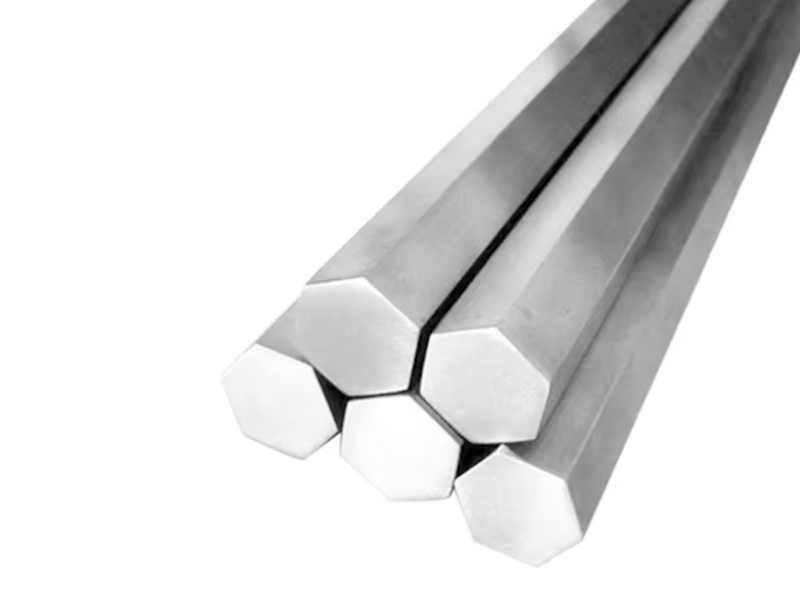 Barra hexagonal de aluminio