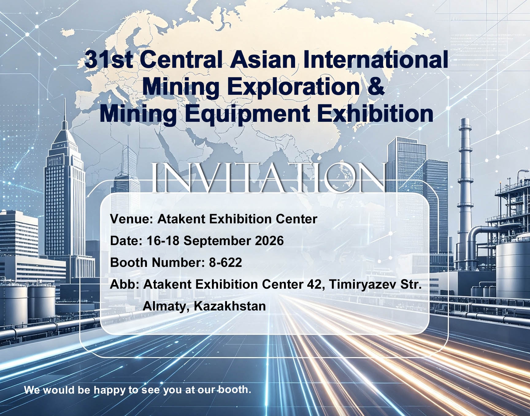 Henan Baowu Steel participará en la Exposición Internacional de Minería de Asia Central