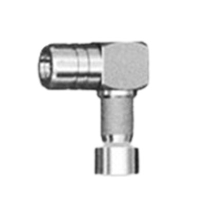 SMB Right Angle Crimp Jack Coaxial Connector RG-58/U XMR-SMB4041