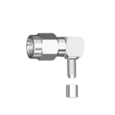 RP-SMA Plug R/A Crimp RF Coaxial Connector for RG-174/U RG-316/U Cable XMR-L7080