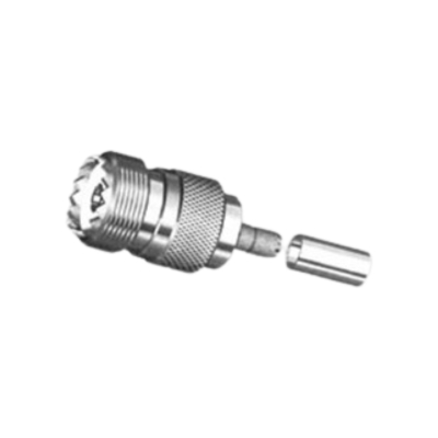 UHF Female Crimp RF Connector for RG58  RG59 RG6 Cable XMR-U9040