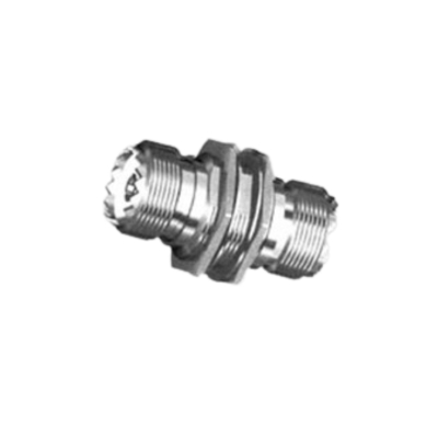UHF Double Female Bulkhead RF Adapter XMR-U9003