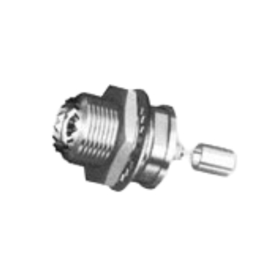 Mini UHF Female Bulkhead Crimp RF Connector for RG174U Cable XMR-MU9060