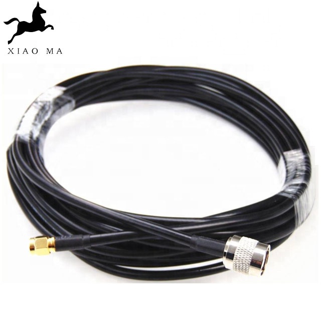 TNC Straight Male Crimp to SMA Crimp Connector RG58 RF Cable Assembly XMR-SPTX94