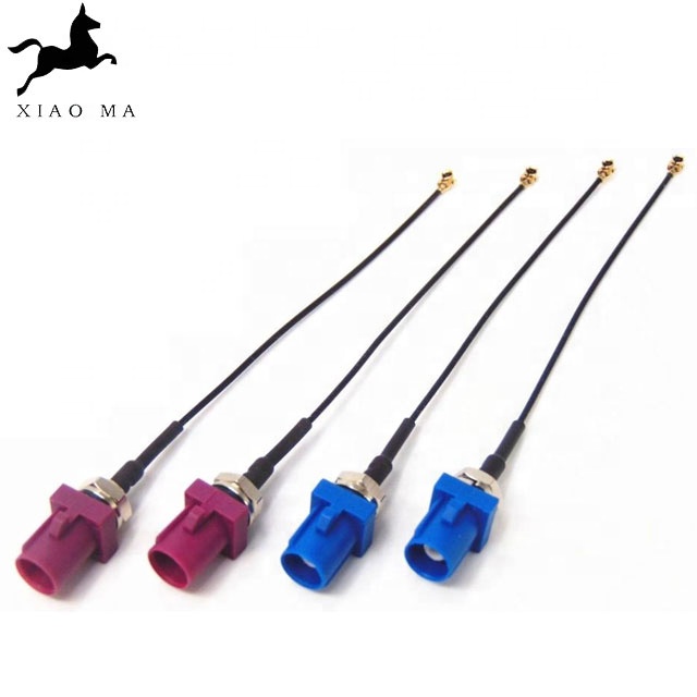 Fakra Straight Male to IPEX Connector RG 1.13 RF Pigtails XMR-SPTX93