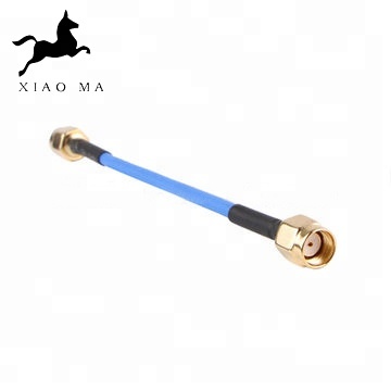 Double SMA Straight Plug Crimp Connectors LMR400 RF Cable Assembly XMR-SPTX77