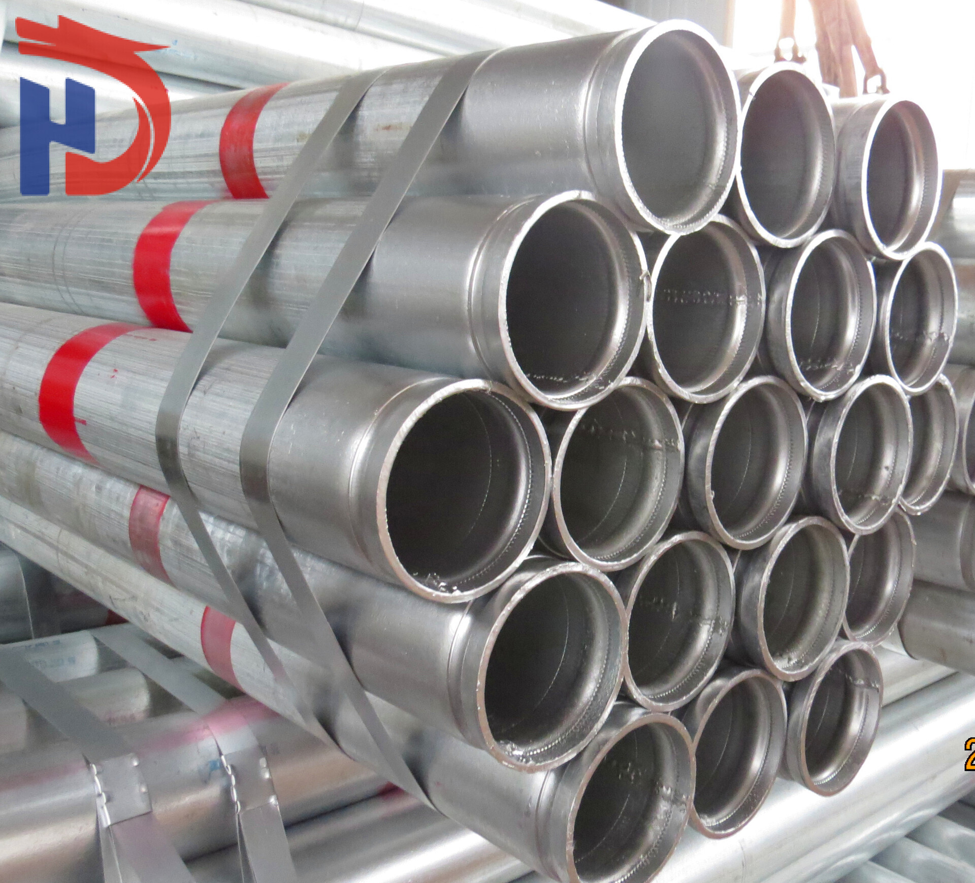 St52.4  Galvanized Round Pipe