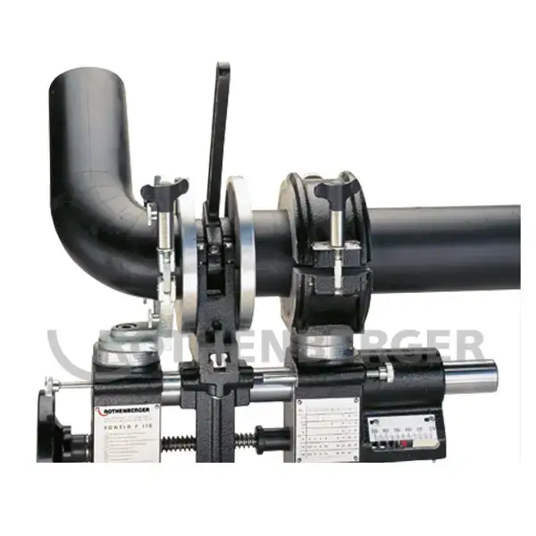 ROWELD P110/160/250A manual butt welding machines use in drainage and building installation (made in Germany）
