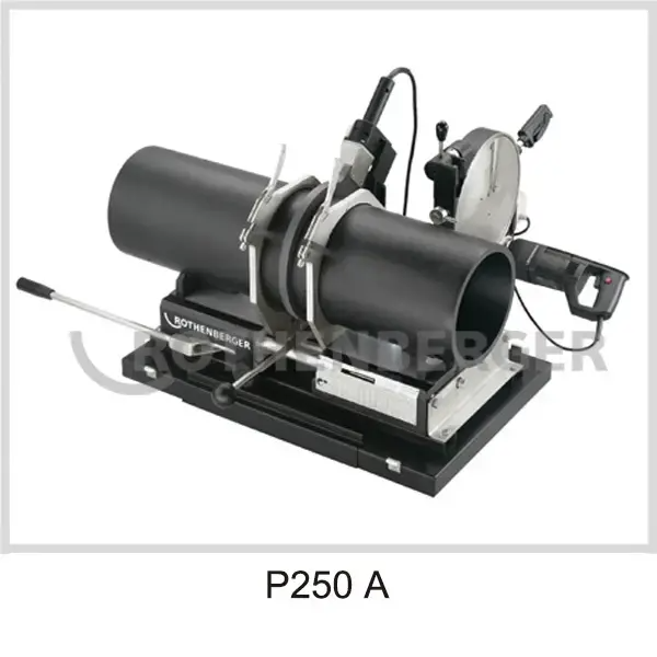ROWELD P110/160/250A manual butt welding machines use in drainage and building installation (made in Germany）