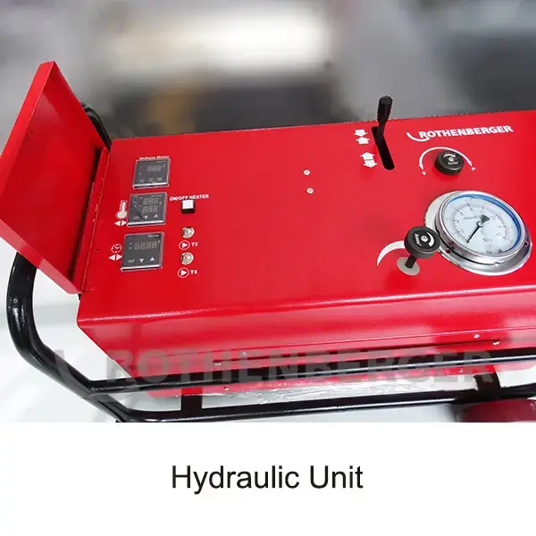 SHD800-I/SHD1000-I/SHD1200-I Semi-Auto butt fusion welding machines used in field connection