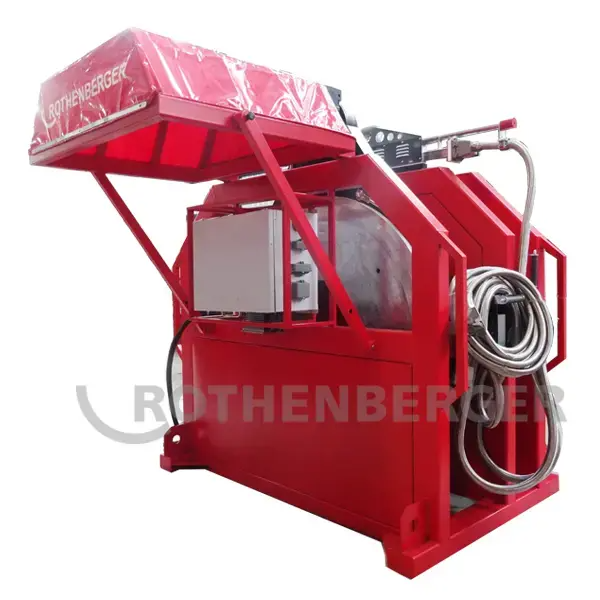 SHD1600/SHD2000/SHD2500/SHD3000 Semi-Auto butt fusion welding machines used in field connection