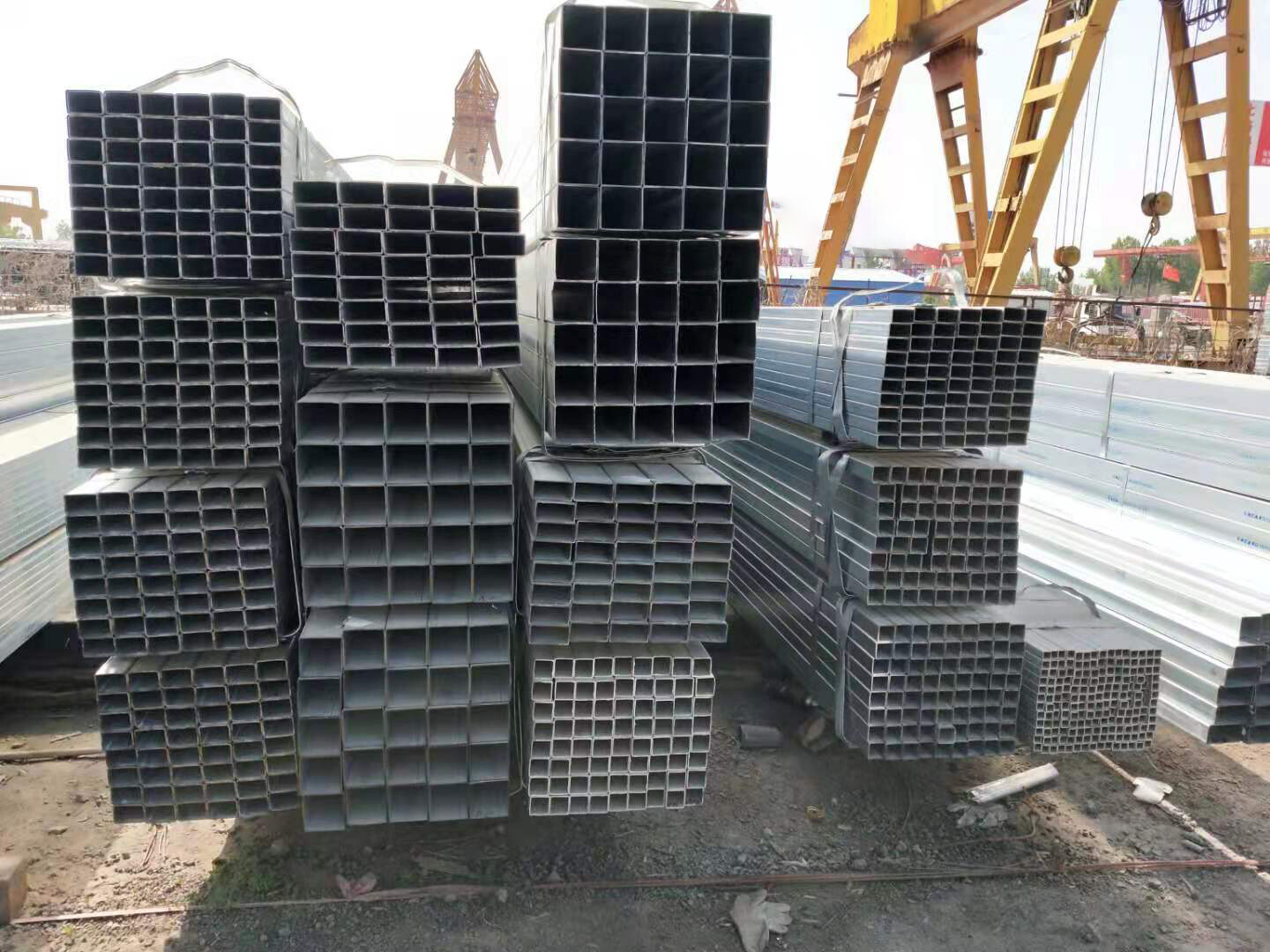 Q195-Q345 Galvanized Steel Square Tube