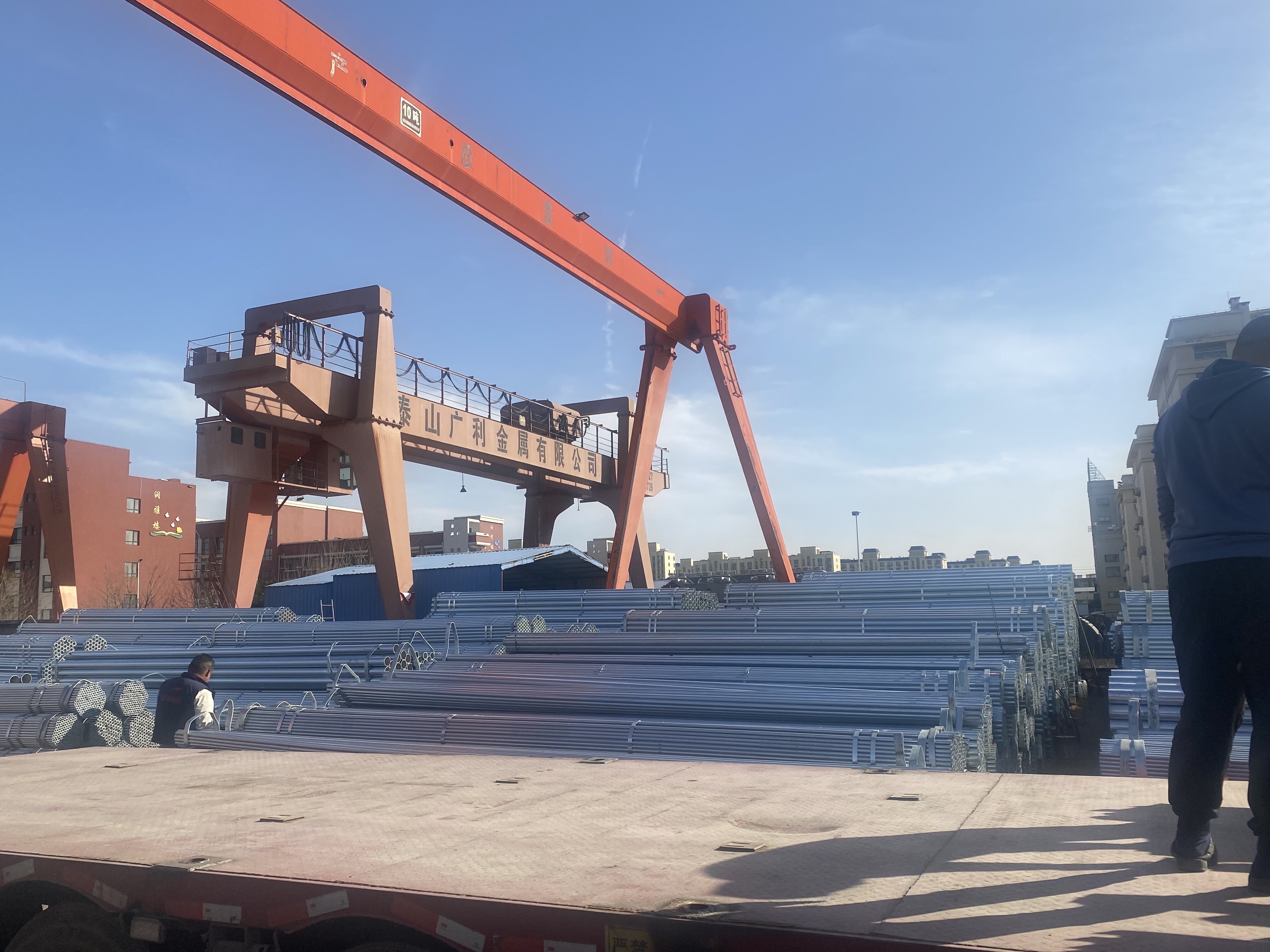 16Mn Galvanized steel pipe