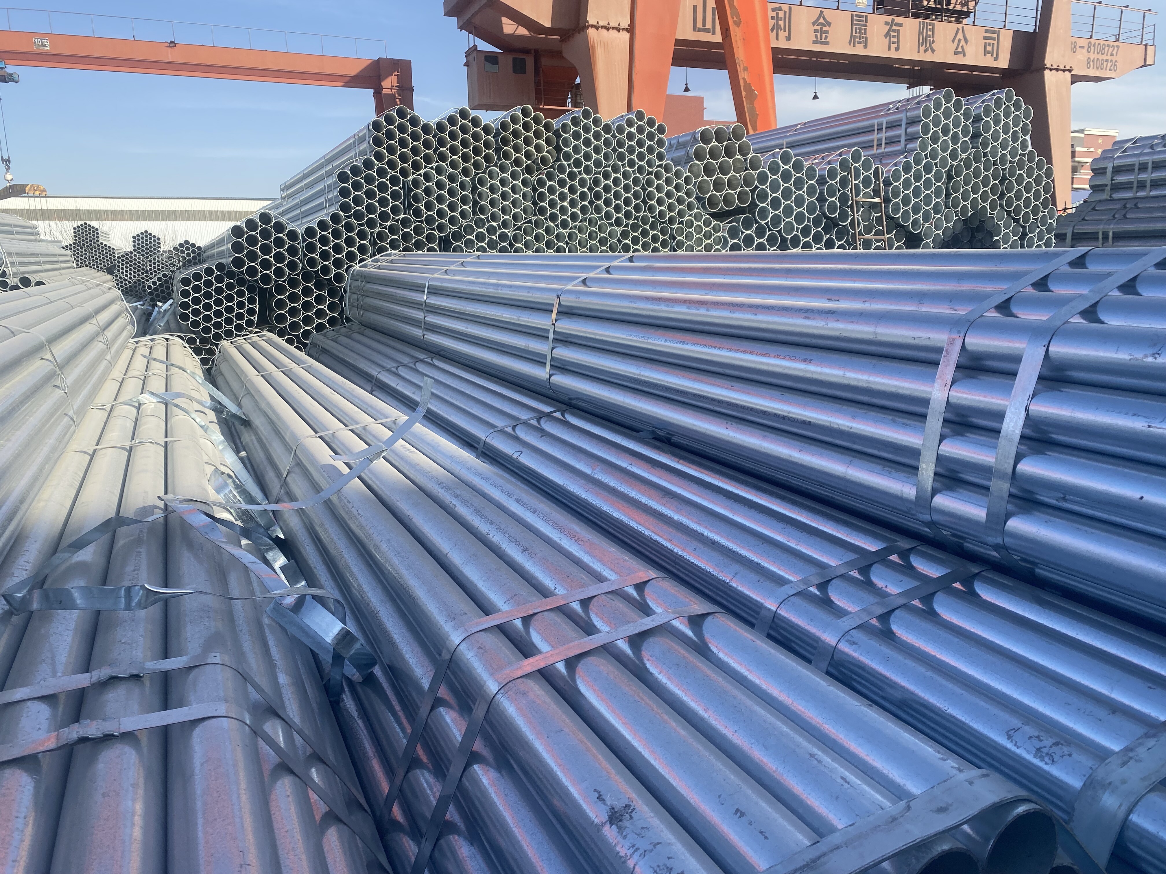 16Mn Galvanized steel pipe