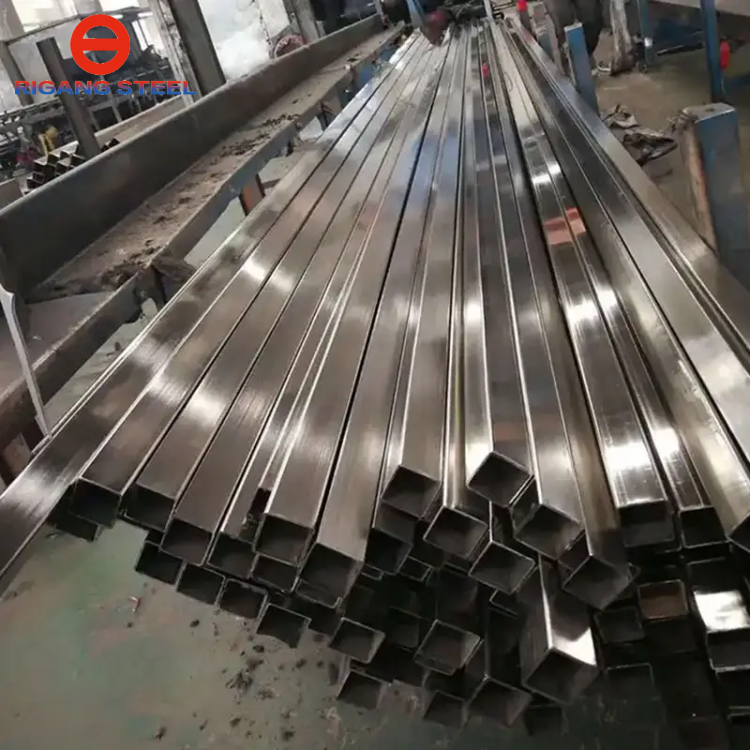 Factory Price 201 304 316 Square Rectangular Stainless Steel Tube 304 Welded Material Steel 316 Stainless Steel Pipes