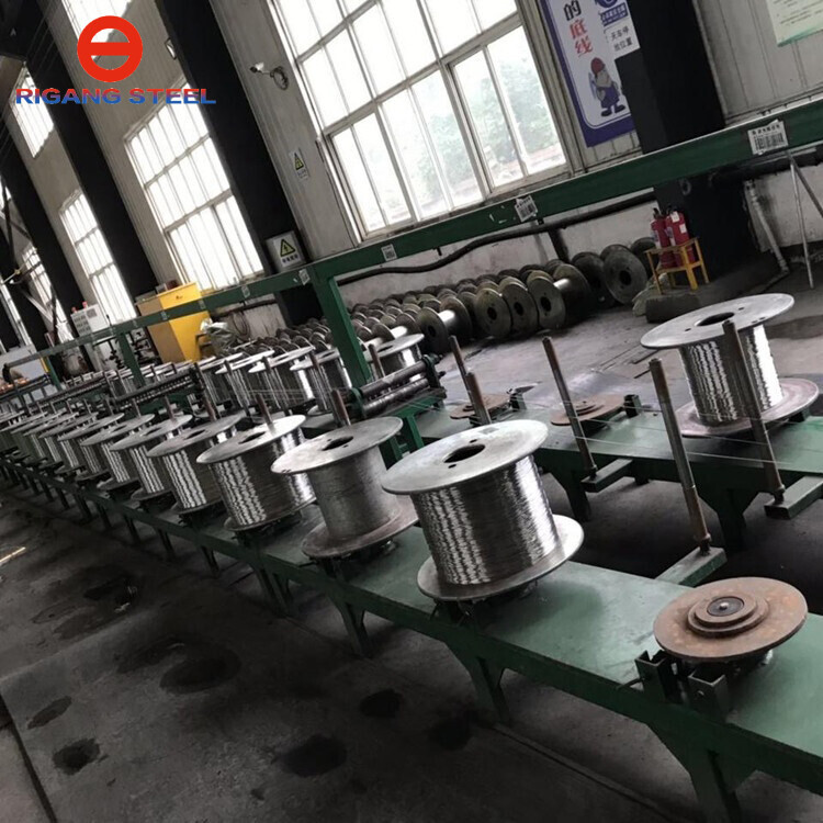 Manufacture 0.7 mm to 0.13 mm AISI Ss 410 430 Stainless Steel Scourer Wire galvanized steel wire rope Stainless Steel Wire