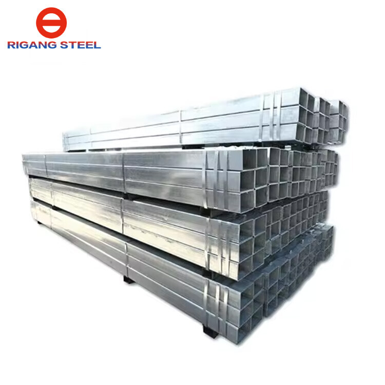 Q195 Q235 Q345 Galvanised Tube Z120 Z275 Square Gi Steel Galvanized Pipe