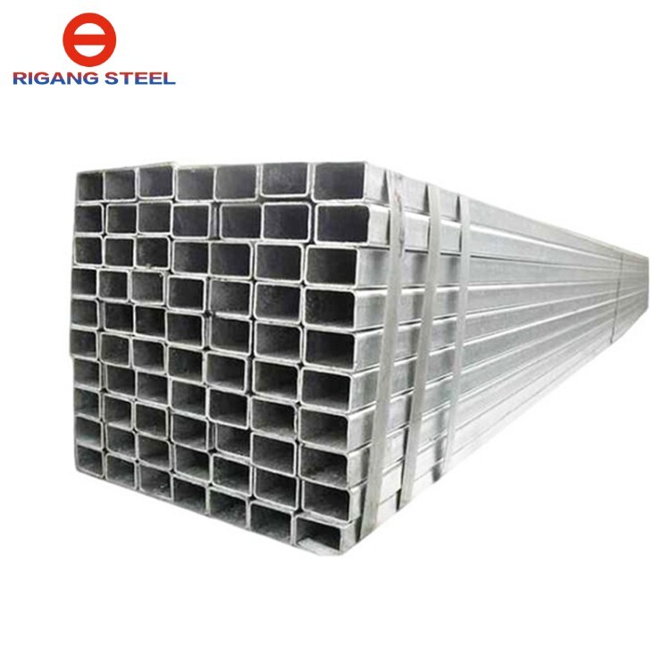 Q195 Q235 Q345 Galvanised Tube Z120 Z275 Square Gi Steel Galvanized Pipe