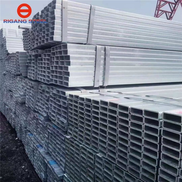 Q195 Q235 Q345 Galvanised Tube Z120 Z275 Square Gi Steel Galvanized Pipe