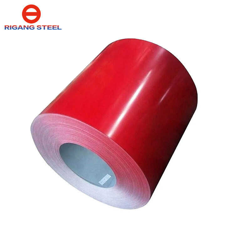 0.6mm DX51D Roofing Sheet Price Hot Dip Prepainted Zinc Coated Coil PPGI Color Coated Steel Coil