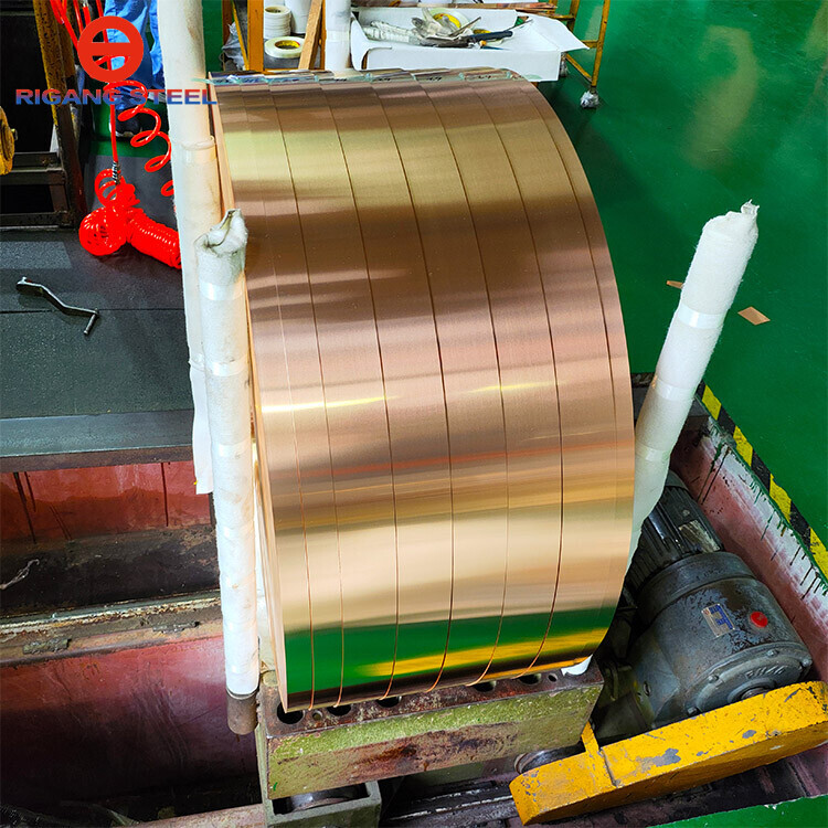 Cold Rolled Brass strip copper strip High Quality Red copper strip For Mining Industry