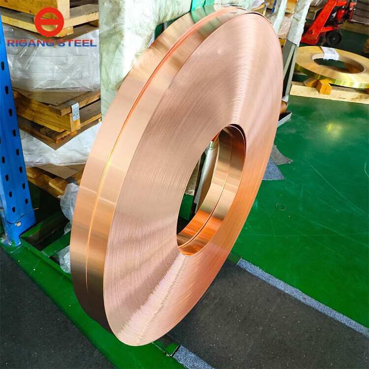 Cold Rolled Brass strip copper strip High Quality Red copper strip For Mining Industry