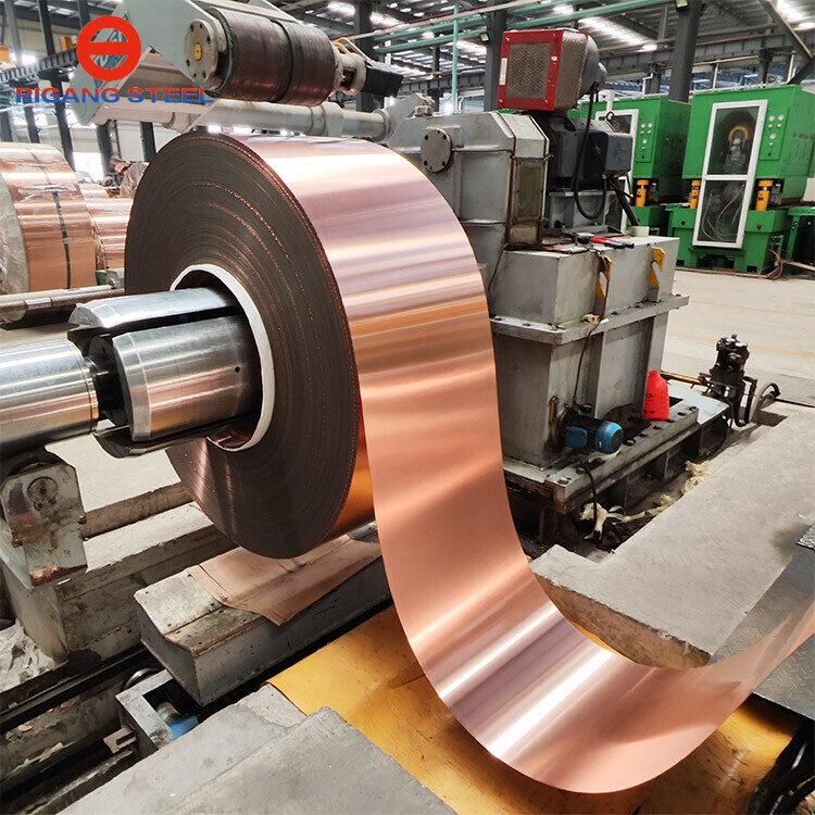 Cold Rolled Brass strip copper strip High Quality Red copper strip For Mining Industry