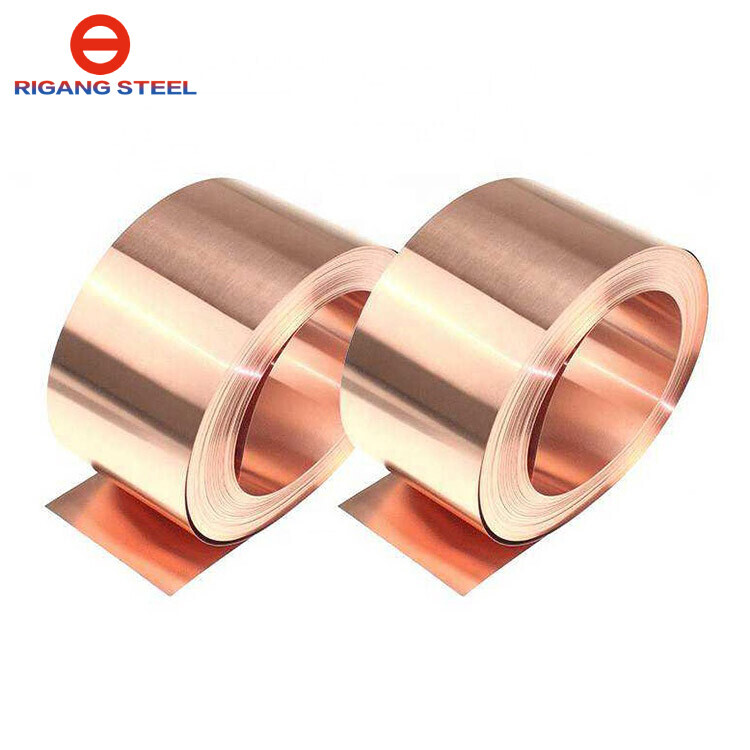 Cold Rolled Brass strip copper strip High Quality Red copper strip For Mining Industry