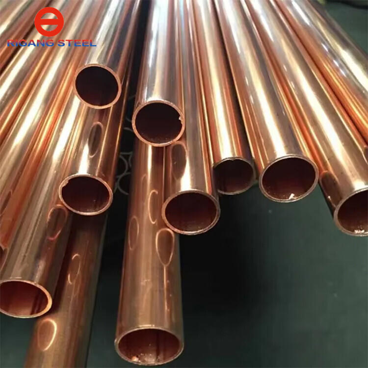 C10100 C10200 C11000 99.9% Pure EN 13348 Gas High Quality AC copper pipe 1/2