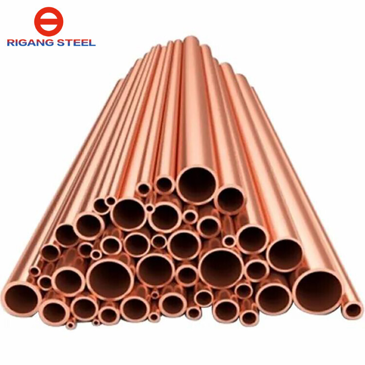 C10100 C10200 C11000 99.9% Pure EN 13348 Gas High Quality AC copper pipe 1/2